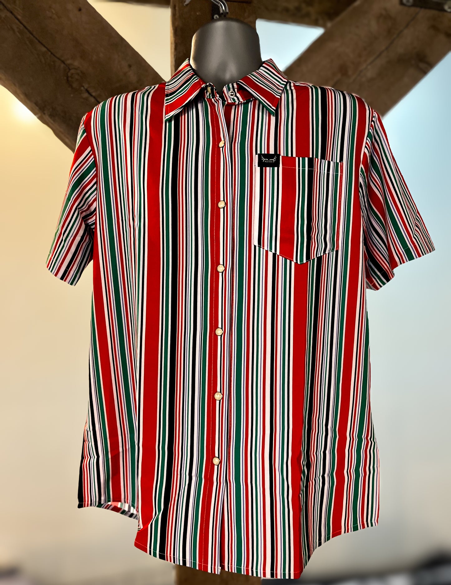 Rico’s Brushpopper Pearl Snap (poly/spandex)