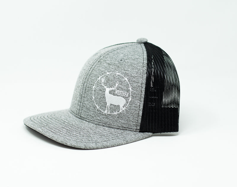 Barbed Wire Buck, White