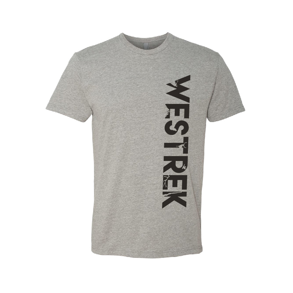 Block Letter Shirt (Heather Grey)