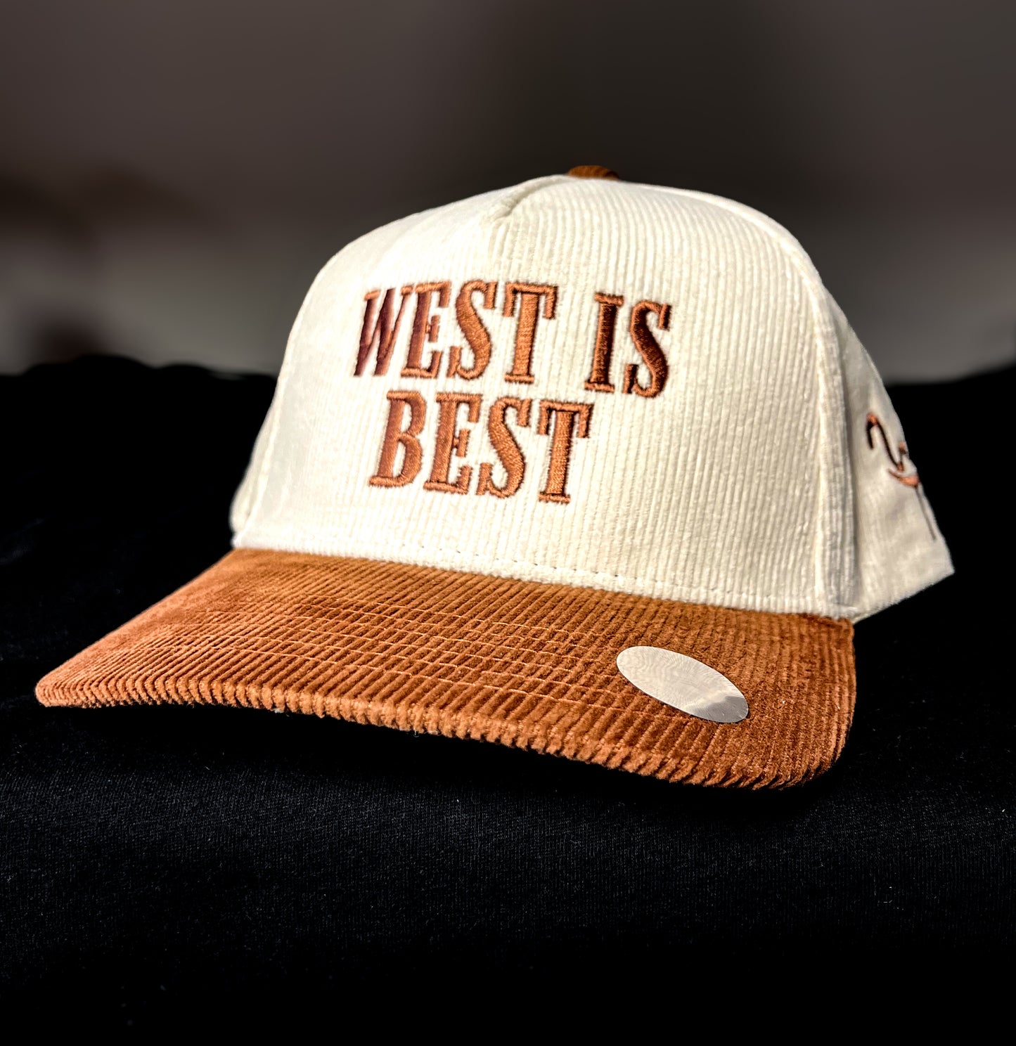 West Is Best Brown Corduroy