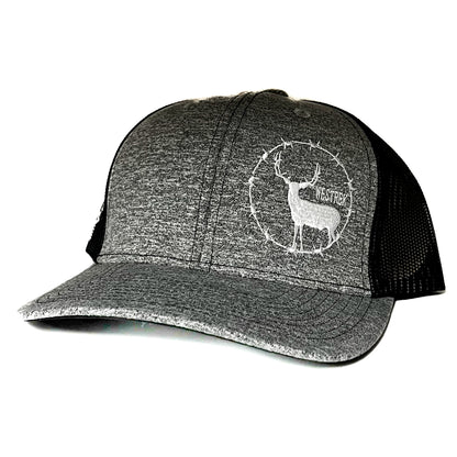 Barbed Wire Buck, White