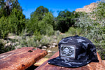 Black camo Laser mesh hat