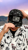 Black camo Laser mesh hat