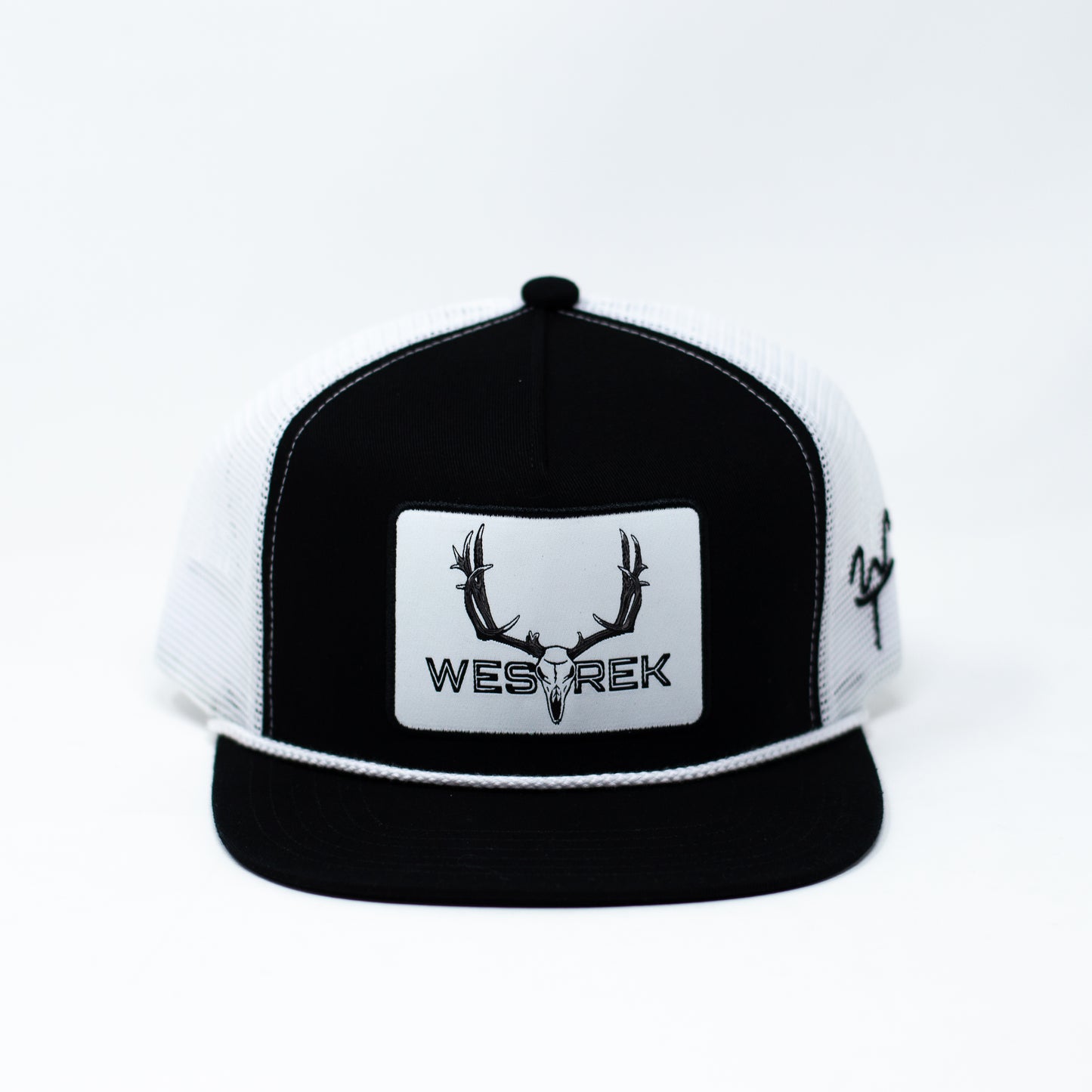 Black/White Lightning Wes Hat