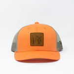 Youth Peach hat with deer packout patch