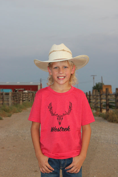 Youth Red Skull Shirt