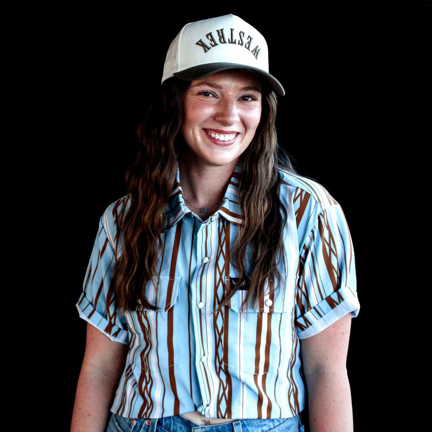 Westrek Blue Mesa | Men’s Short Sleeve Pearl Snap Shirt