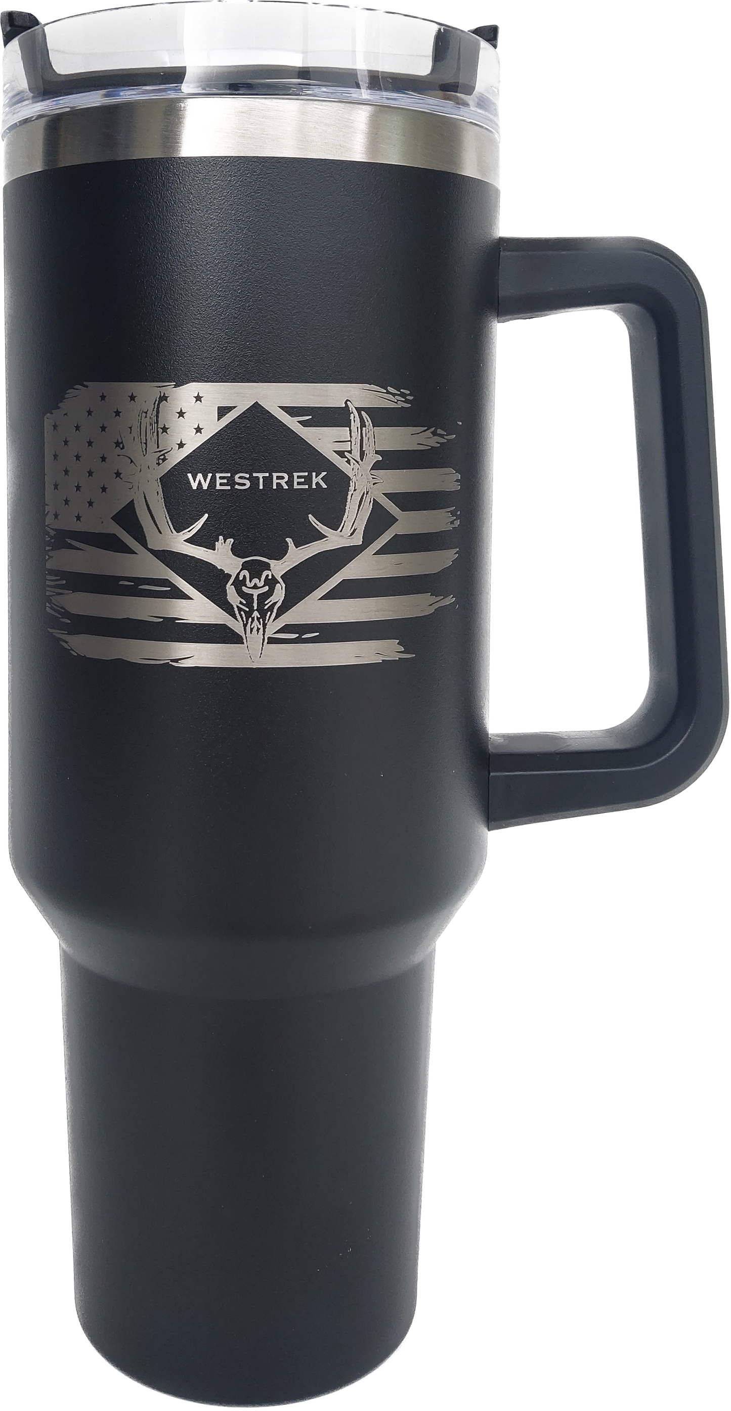 40oz Westrek Tumbler (White, Light Blue, Black)