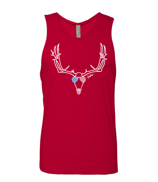 Chill Buck Tank (Red)