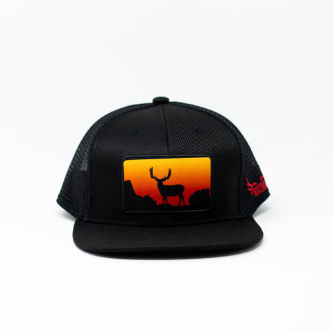 Youth Mule Deer Sunset Hat