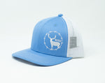 Barbed Wire Buck, Light Blue