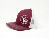 Barbed Wire Buck, Maroon