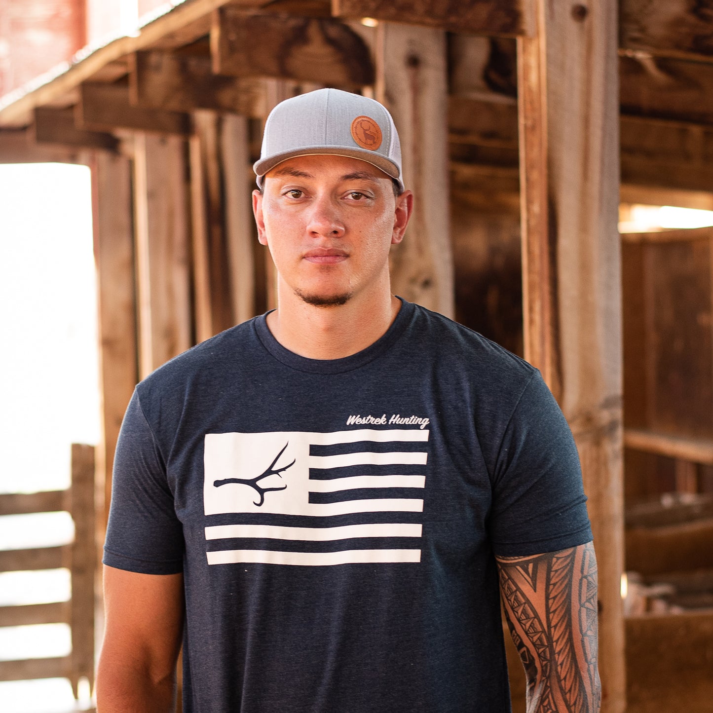 Freedom Flag Shirt (Navy)