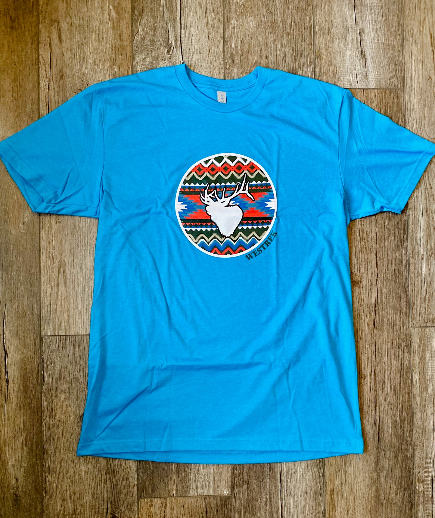 Blue Aztec Elk Shirt