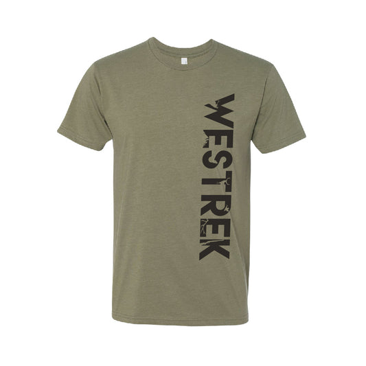 Block Letter Shirt (Olive Green)