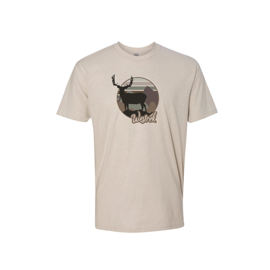 Cream Landscape Buck Shirt