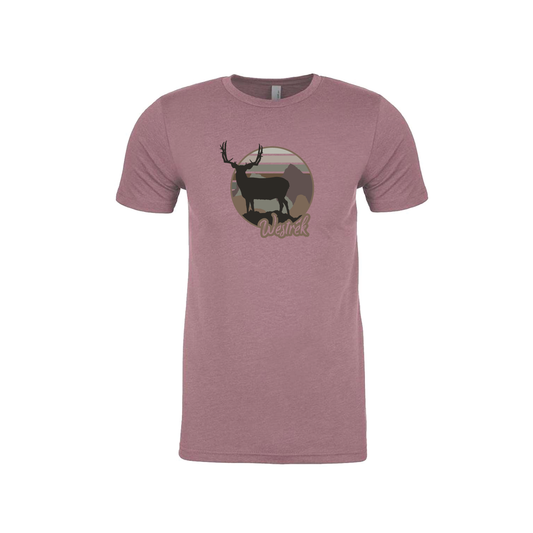 Mauve Landscape Buck Shirt